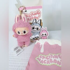 NIB LABUBU The Monsters - Exciting Macaron - Lychee Berry